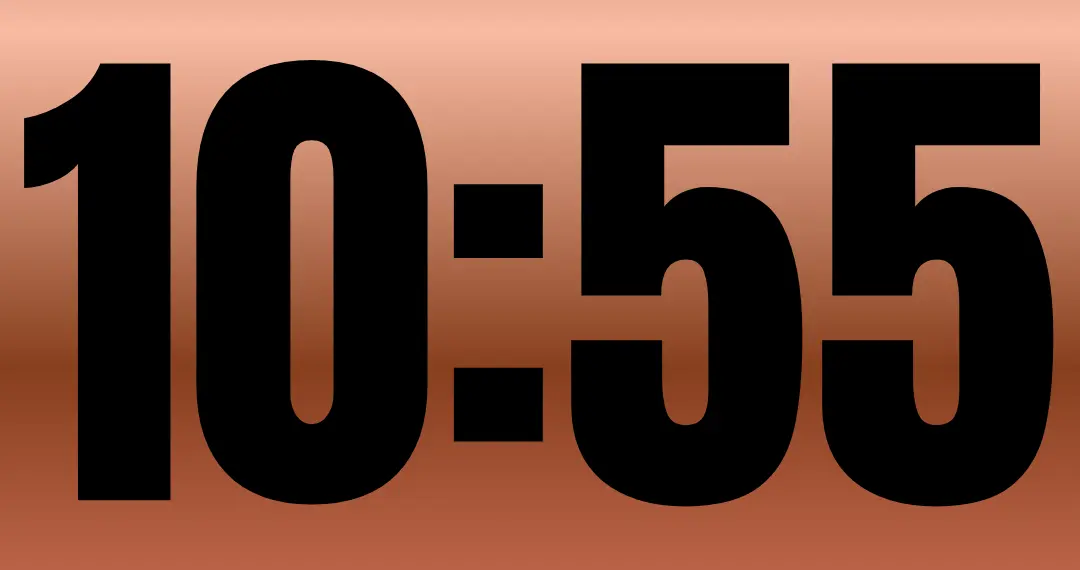 10:55